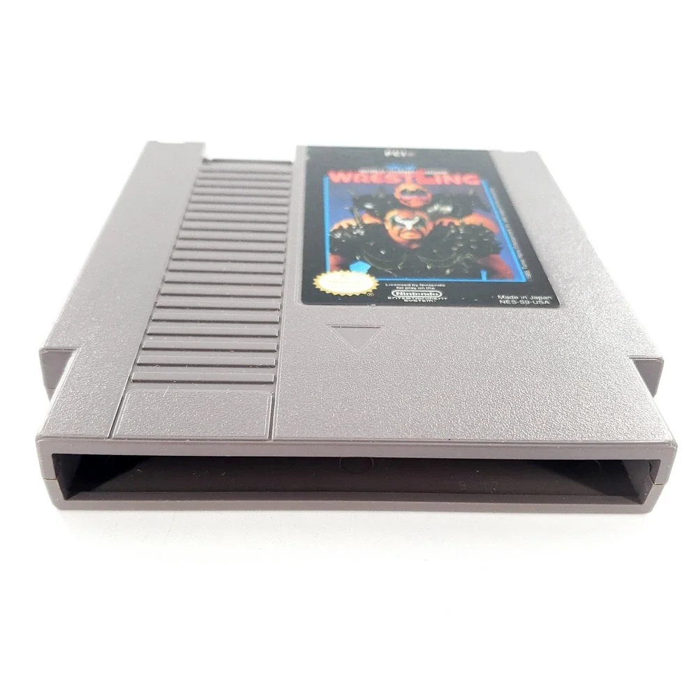 WCW World Championship Wrestling (Nintendo NES, 1990) Authentic Cart Only Tested